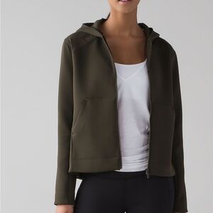 Lululemon Re-form jacket Dark Olive Green Jacket